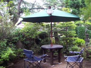 小諸のお寺境内